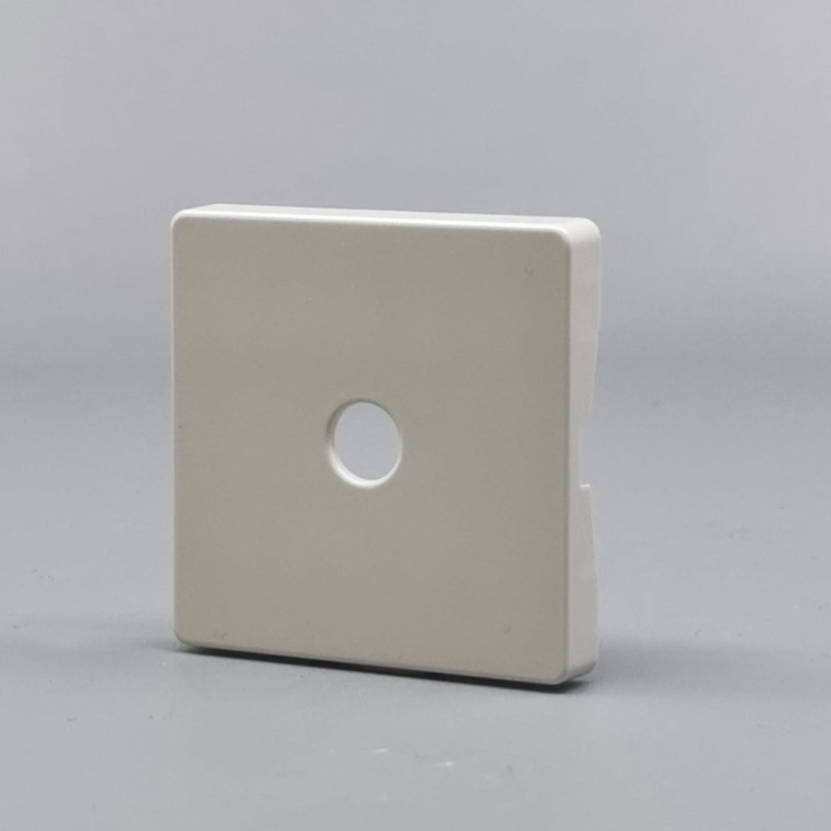 LK Fuga afdækning til lampeudtag 50x50, ny model - lysegrå (360° frame 3)