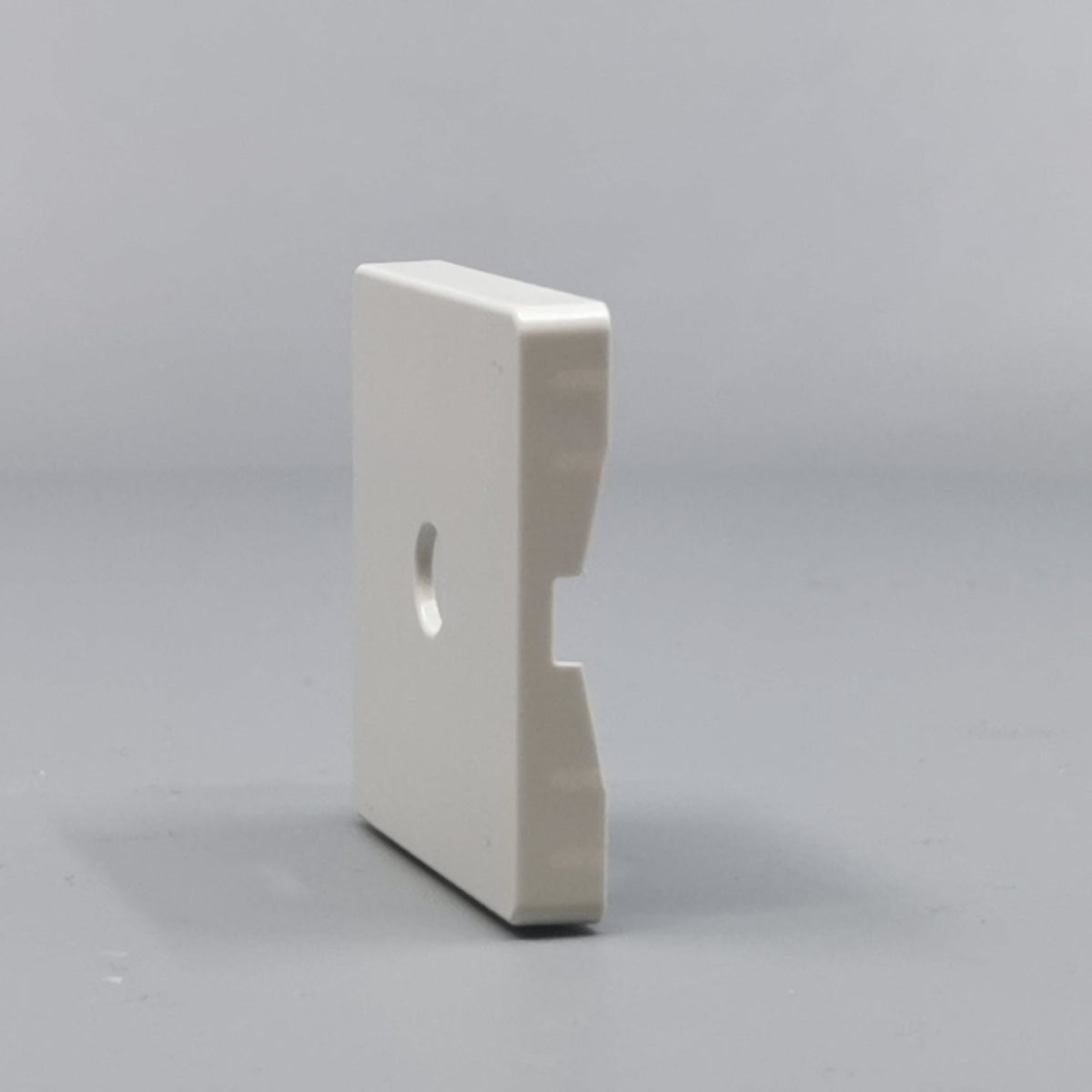 LK Fuga afdækning til lampeudtag 50x50, ny model - lysegrå (360° frame 6)