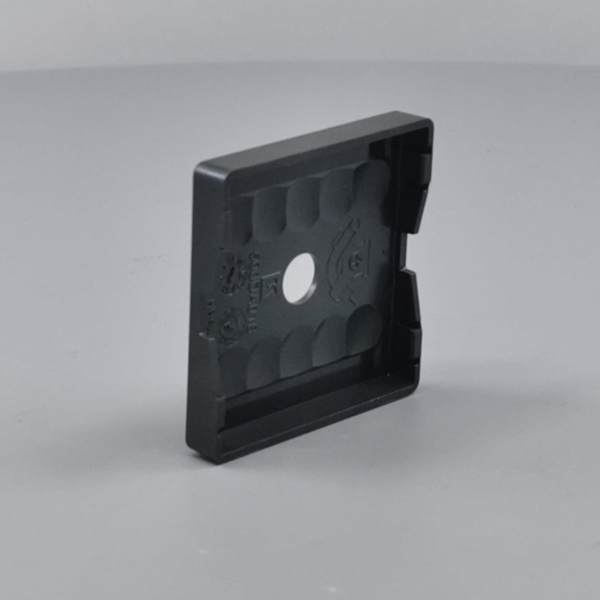 Fuga Afdækning for udtag. 50x50 Koksgrå (Ny Model) (360° frame 10)