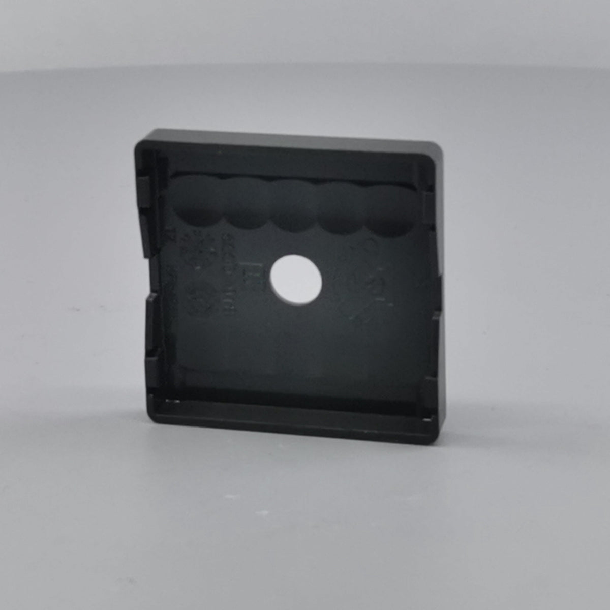 Fuga Afdækning for udtag. 50x50 Koksgrå (Ny Model) (360° frame 14)