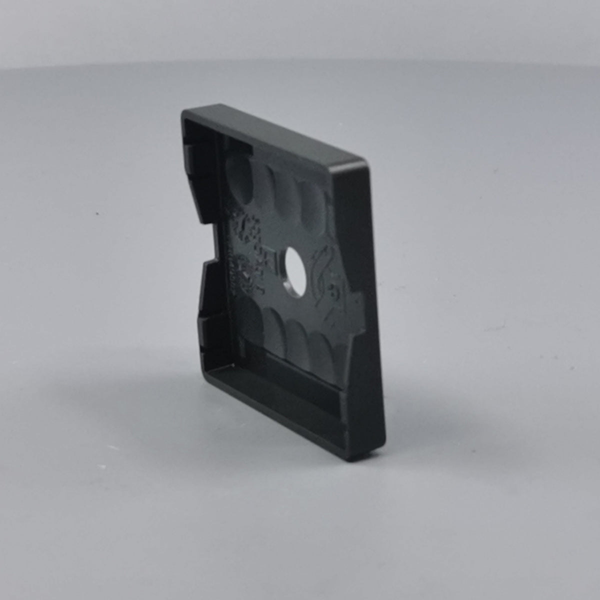 Fuga Afdækning for udtag. 50x50 Koksgrå (Ny Model) (360° frame 17)