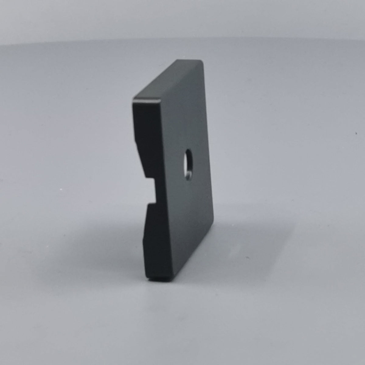 Fuga Afdækning for udtag. 50x50 Koksgrå (Ny Model) (360° frame 20)