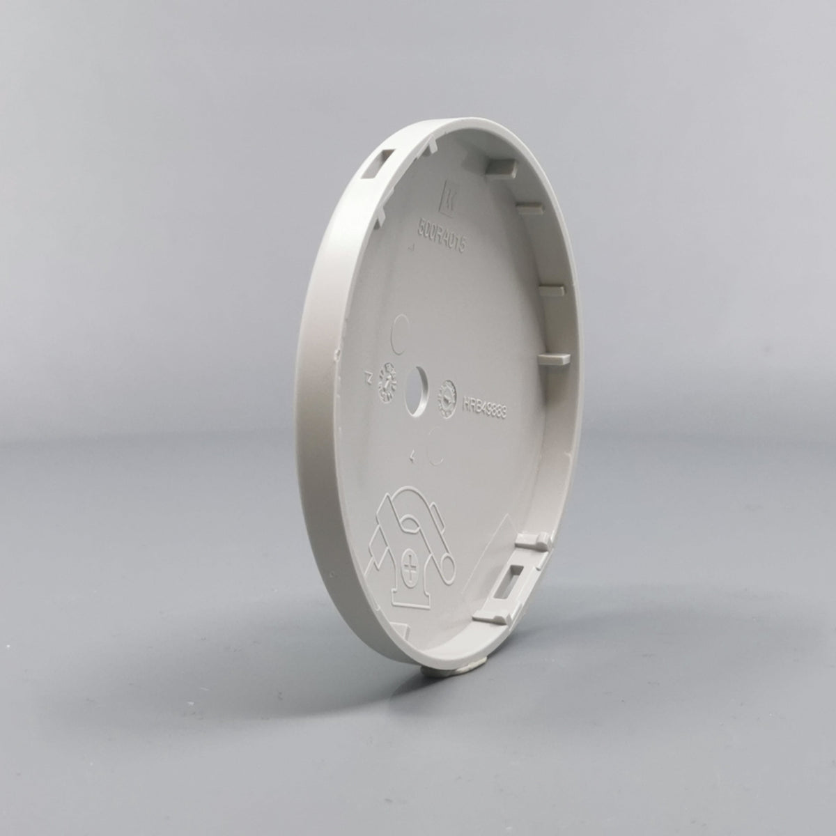 Afdækning for Ø80 og Ø83mm. Lampeudtag Lysegrå (360° frame 9)