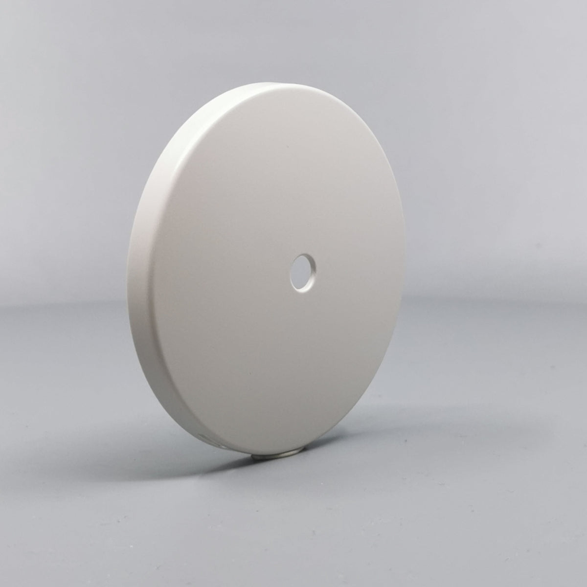 Afdækning for Ø80 og Ø83mm. Lampeudtag Lysegrå (360° frame 22)