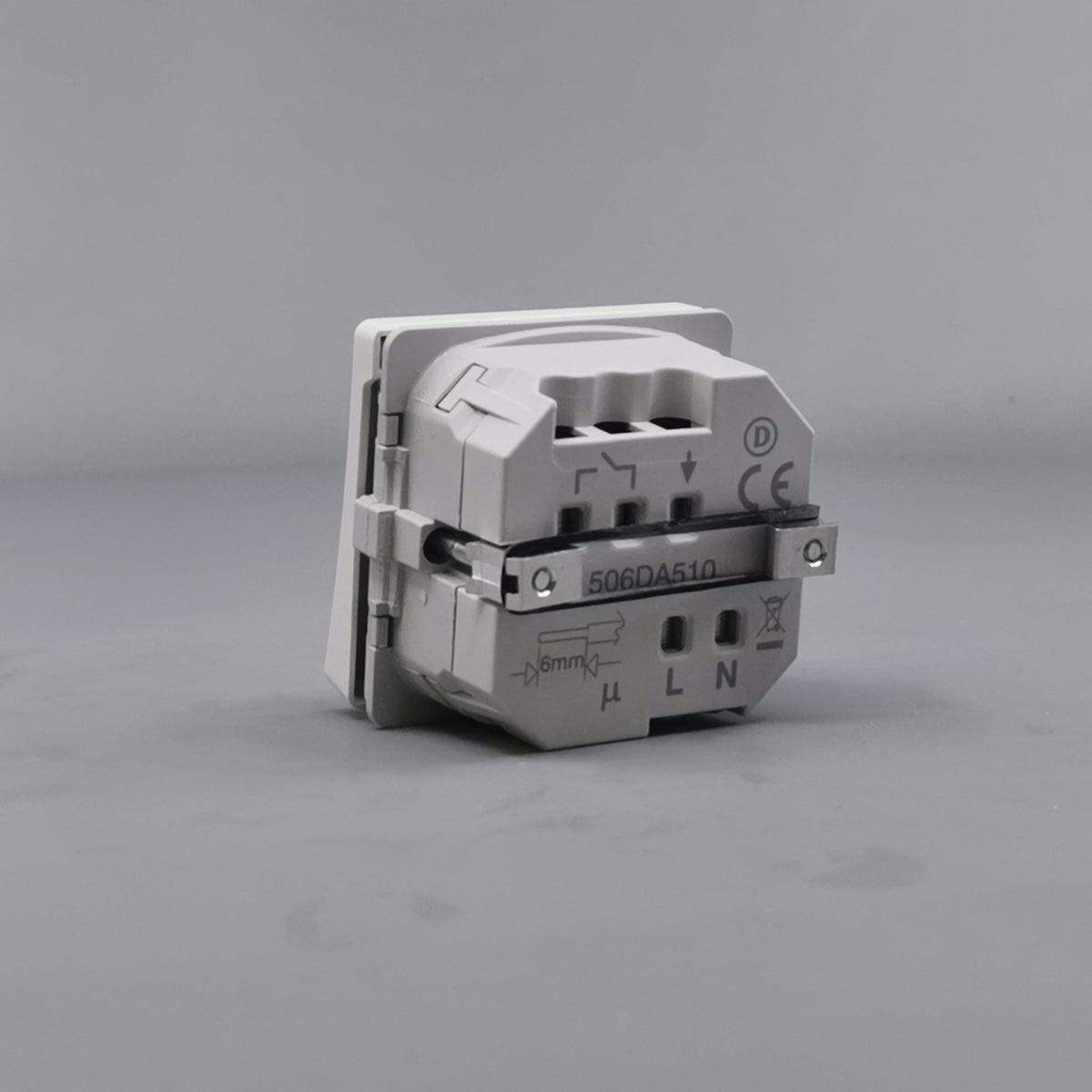 LK Fuga timer 1m 8A - hvid (360° frame 11)