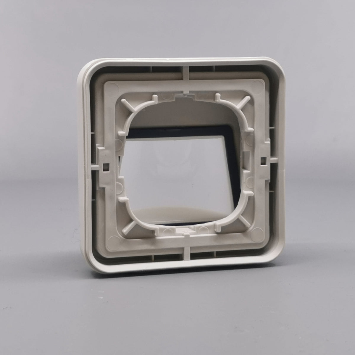 LK Opus 74 Fuga PIR adaptor dæksel 1m - lysegrå (360° frame 12)
