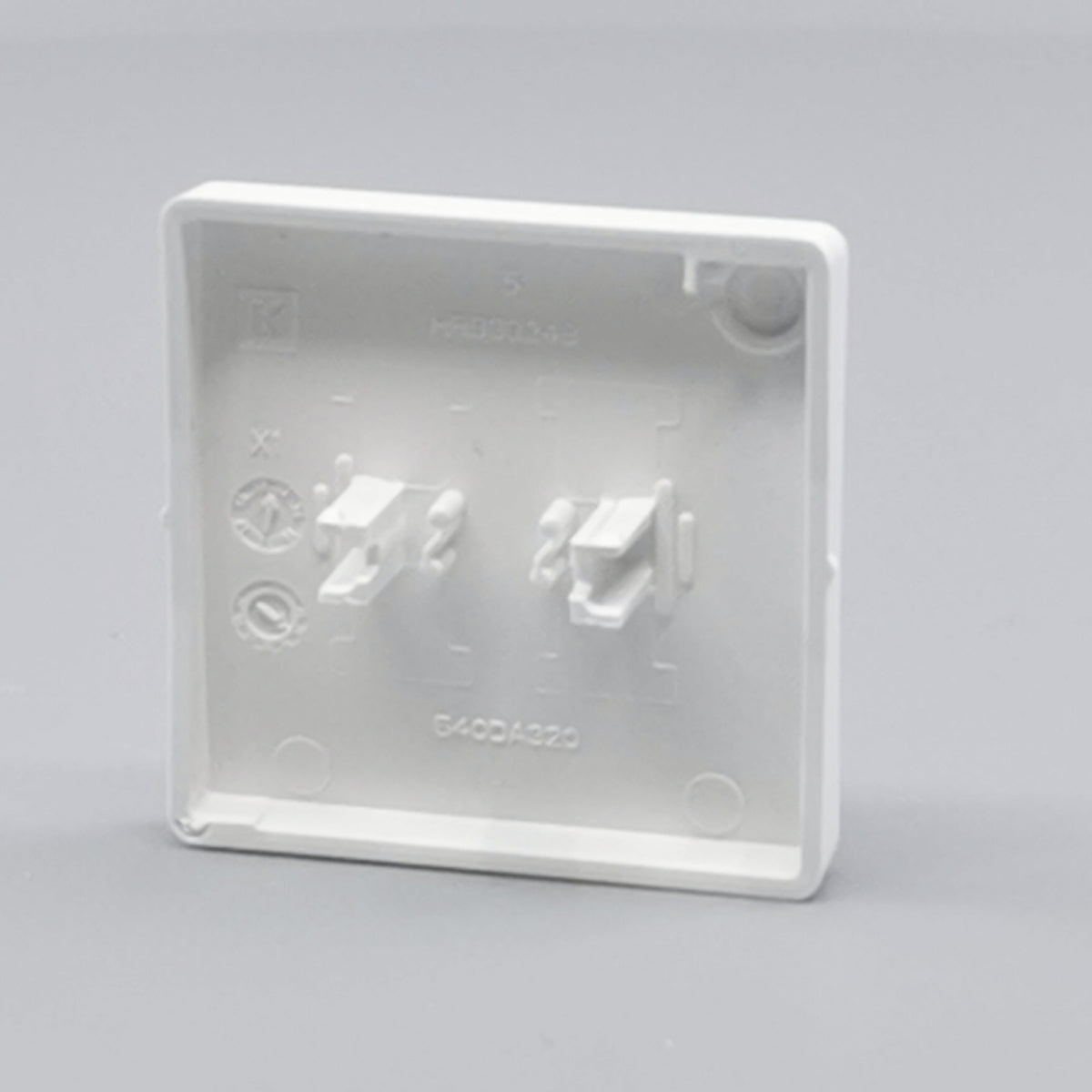 LK FUGA®afbryder 16A tangent 1 modul, hvid (ny type) (360° frame 14)