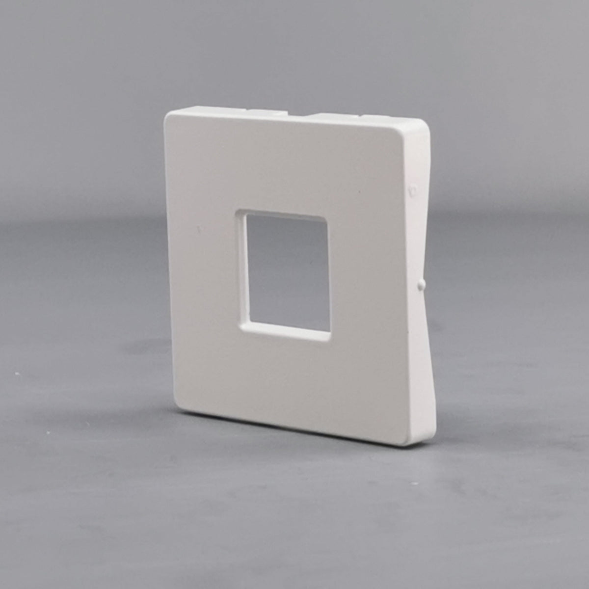 Fuga afdækning for 1xRJ11 1 modul hvid (360° frame 4)