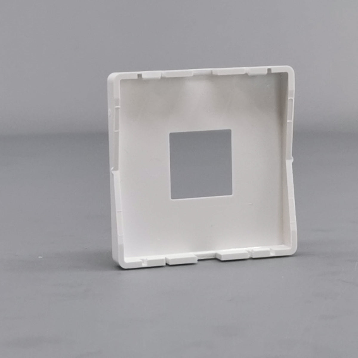 Fuga afdækning for 1xRJ11 1 modul hvid (360° frame 12)