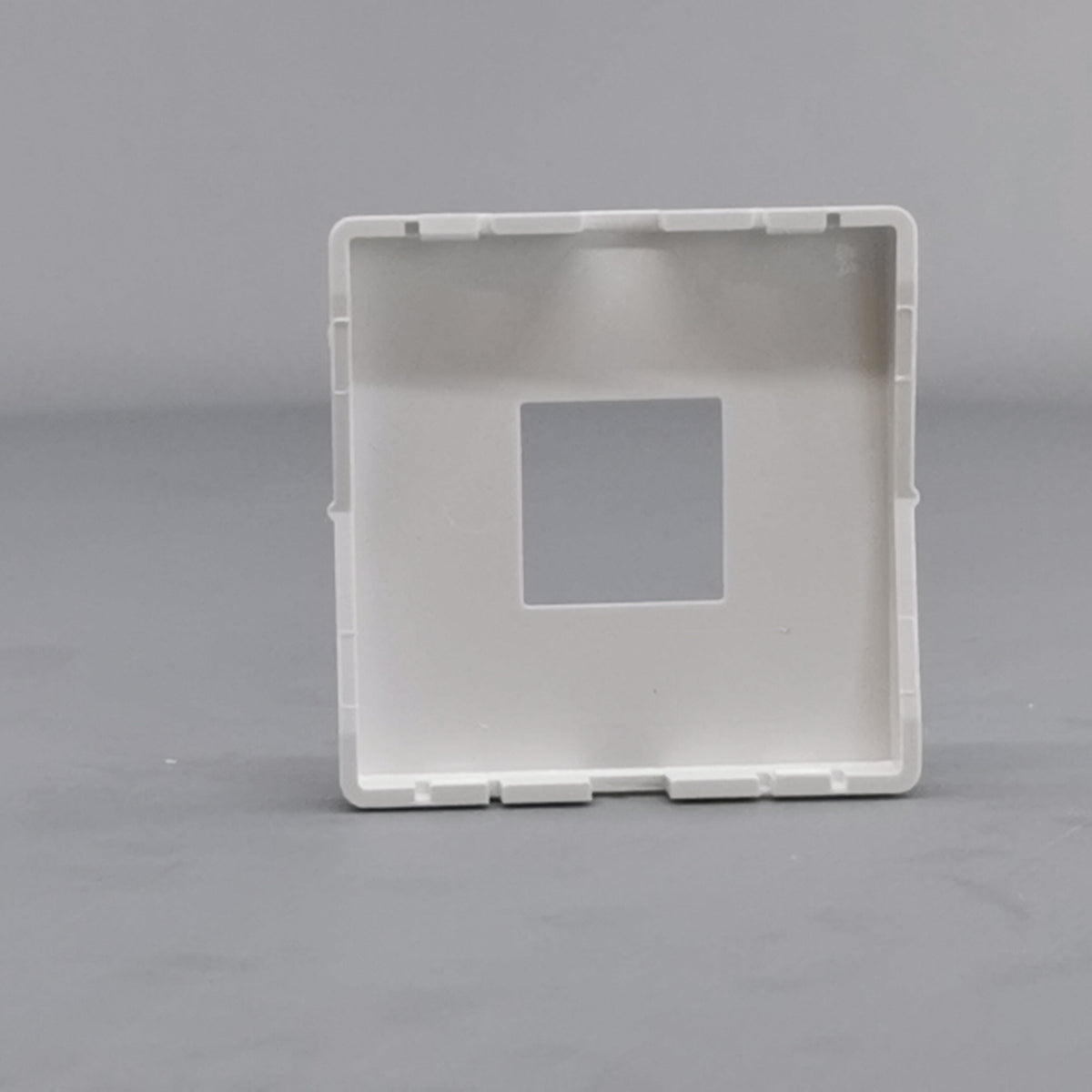 Fuga afdækning for 1xRJ11 1 modul hvid (360° frame 13)