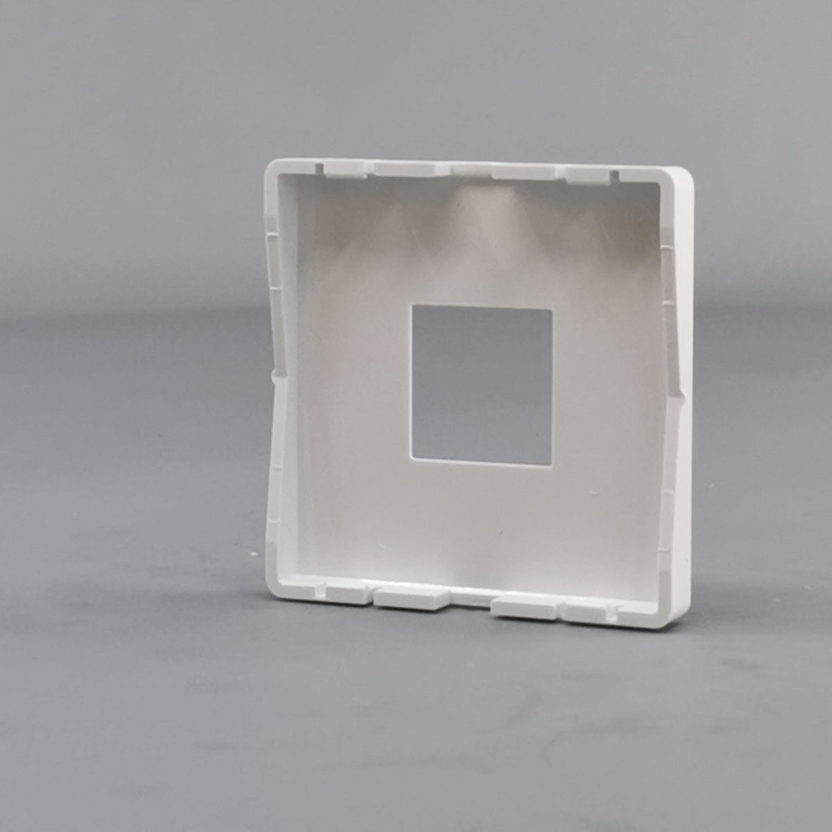 Fuga afdækning for 1xRJ11 1 modul hvid (360° frame 15)