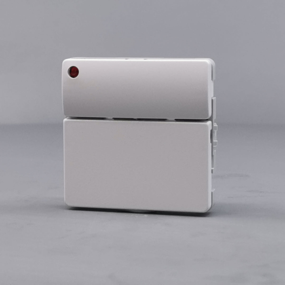 Fuga Svagstrømstryk 2 slutte og 1 lysdiode hvid (360° frame 2)