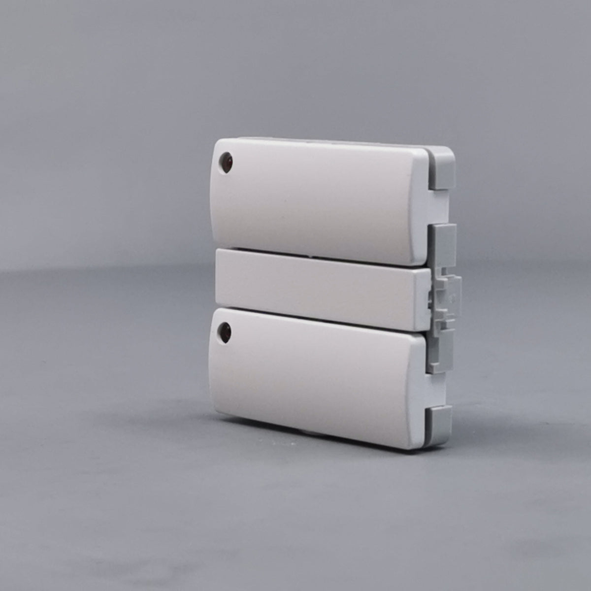 Fuga Svagstrømstryk 4 slutte og 2 lysdiode hvid (360° frame 4)