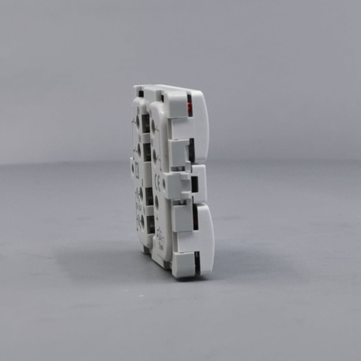 Fuga Svagstrømstryk 4 slutte og 2 lysdiode hvid (360° frame 18)