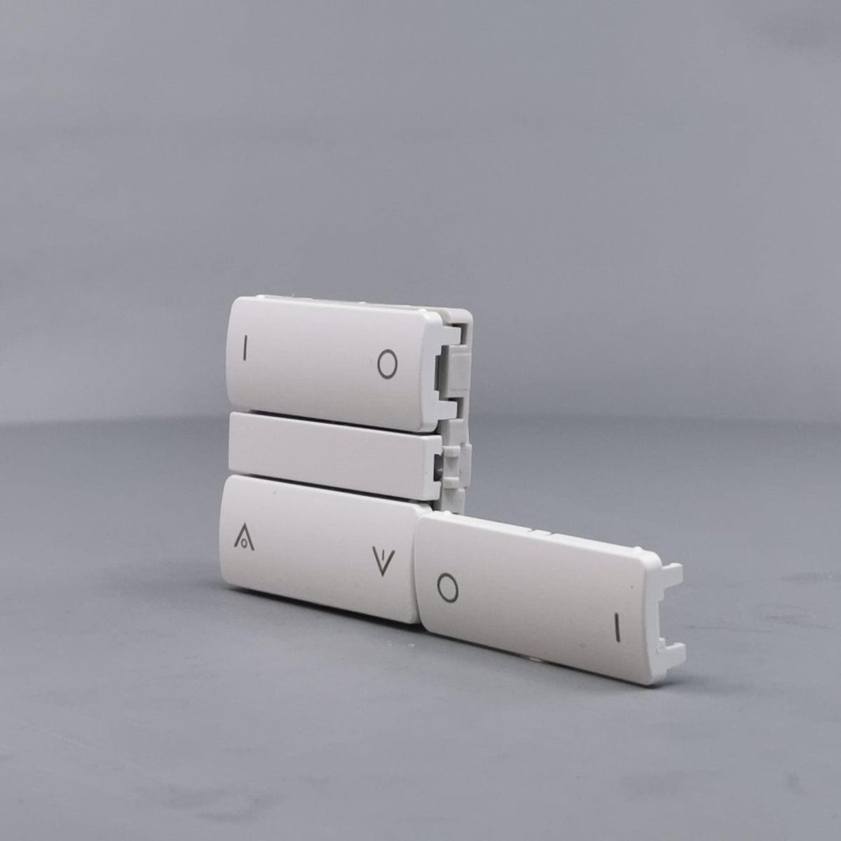 IHC Wireless FUGA Batteritryk 4 sl. hvid (360° frame 4)