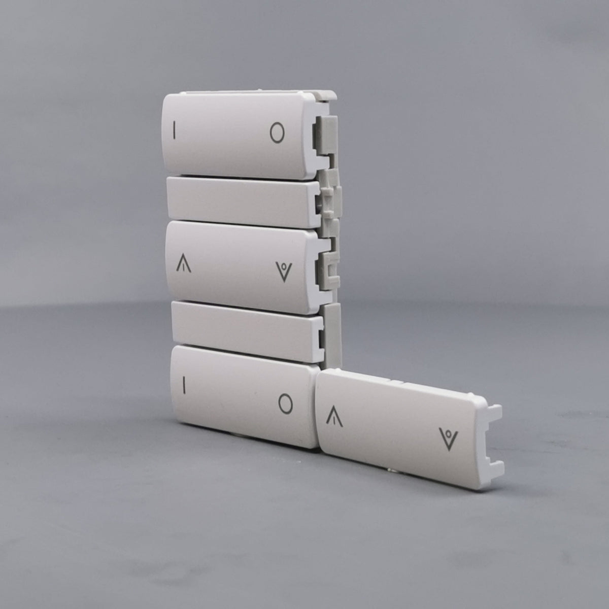 IHC Wireless FUGA Batteritryk 6 sl. hvid (360° frame 4)