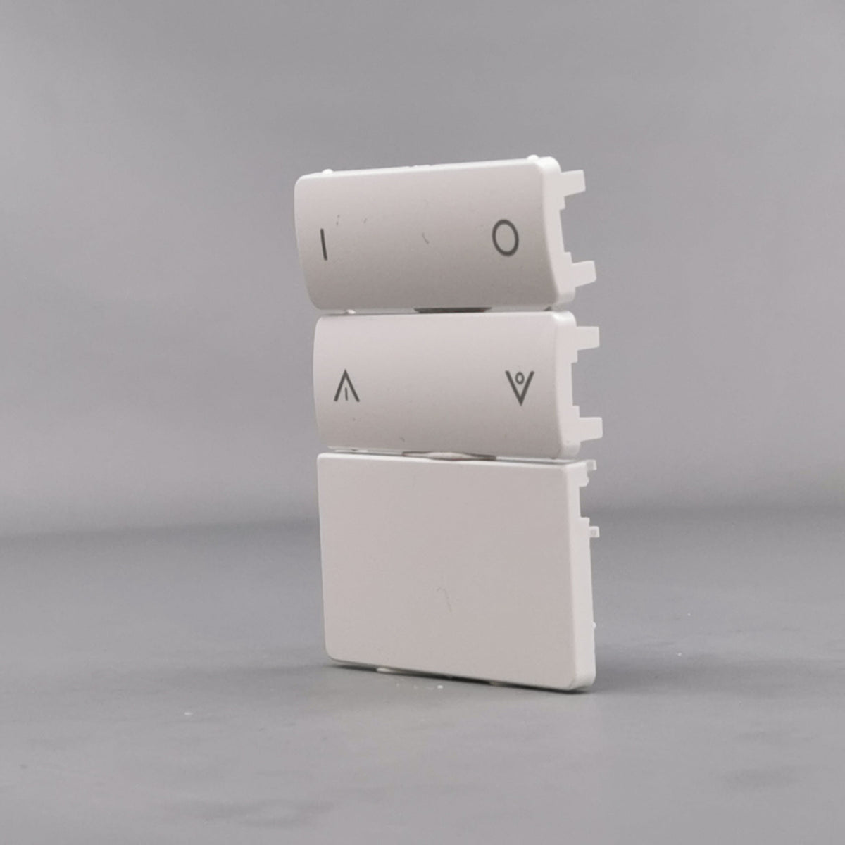 Fuga tangentsæt for batteritryk 2 slutte hvid (360° frame 4)