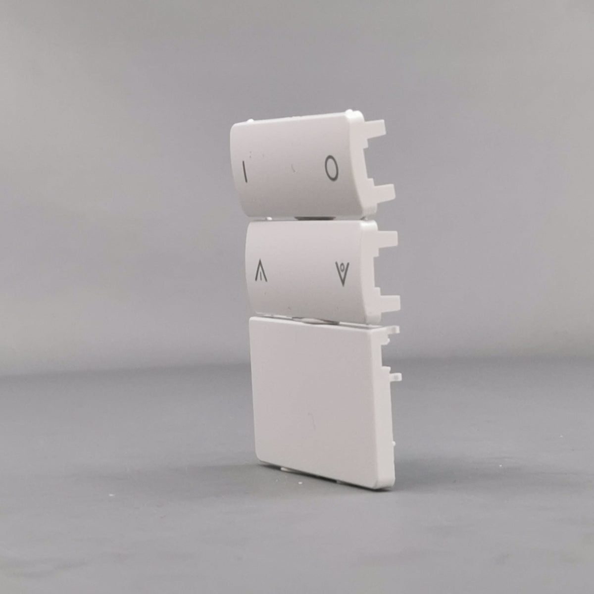 Fuga tangentsæt for batteritryk 2 slutte hvid (360° frame 5)