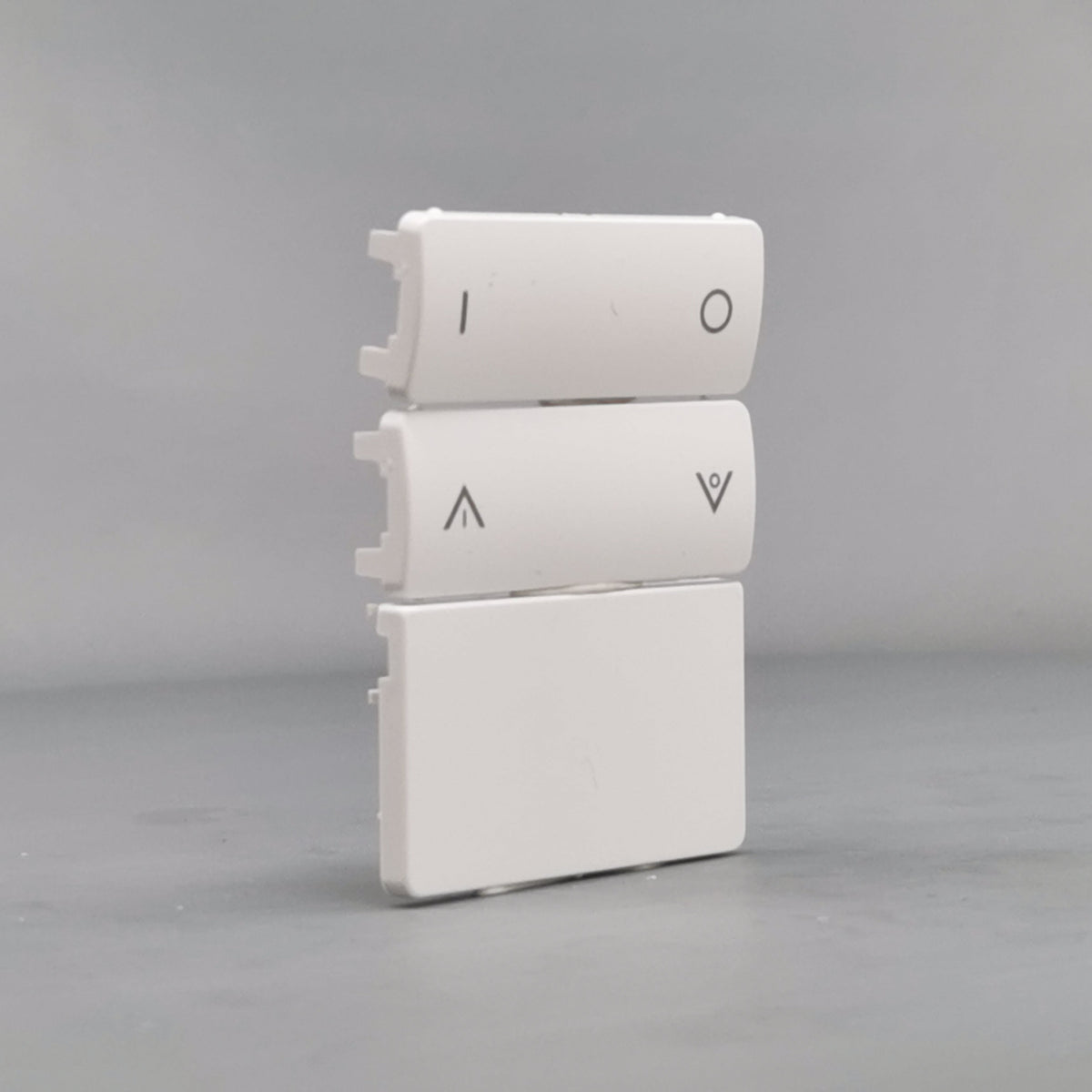 Fuga tangentsæt for batteritryk 2 slutte hvid (360° frame 22)