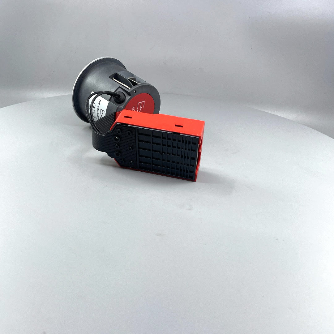 EXO 66 Udendørs indbygningsspot rund børstet aluminum (360° frame 10)