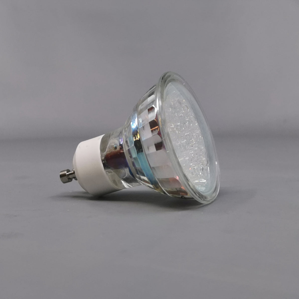 Gul GU10 LED 1,3W (360° frame 22)