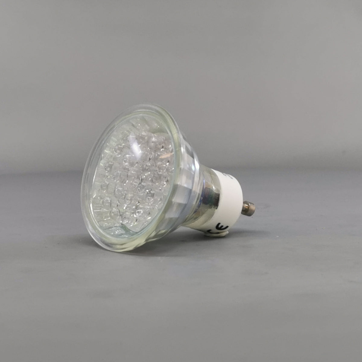 Rød GU10 LED 1,3W (360° frame 7)