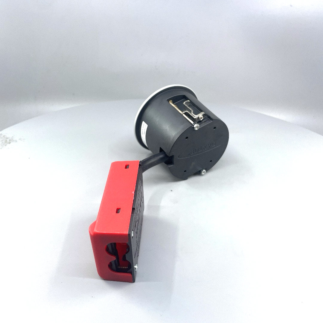 Daxtor Easy 2-Change GU10 downlight Ø87 mm – aluminium (360° frame 8)