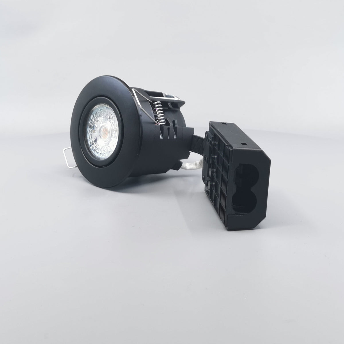 Pro Uni Install m. 5,5W DimTone LED pære - mat sort (360° frame 5)