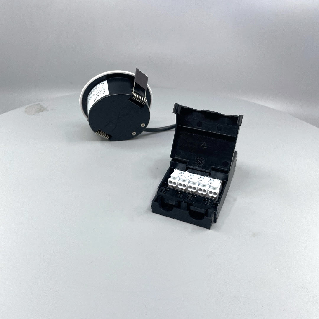 Daxtor EXO 30 Low Profile LED downlight 6W 3000K – mat hvid (360° frame 12)