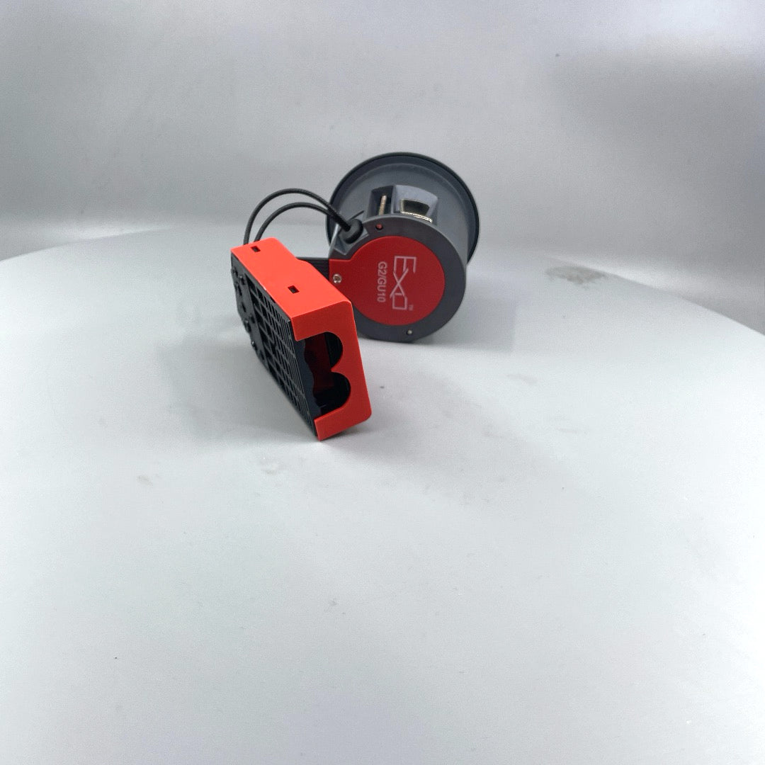 EXO 66 G2 Medium Profile GU10 SA-M-BL Ø88. IP21 (360° frame 13)
