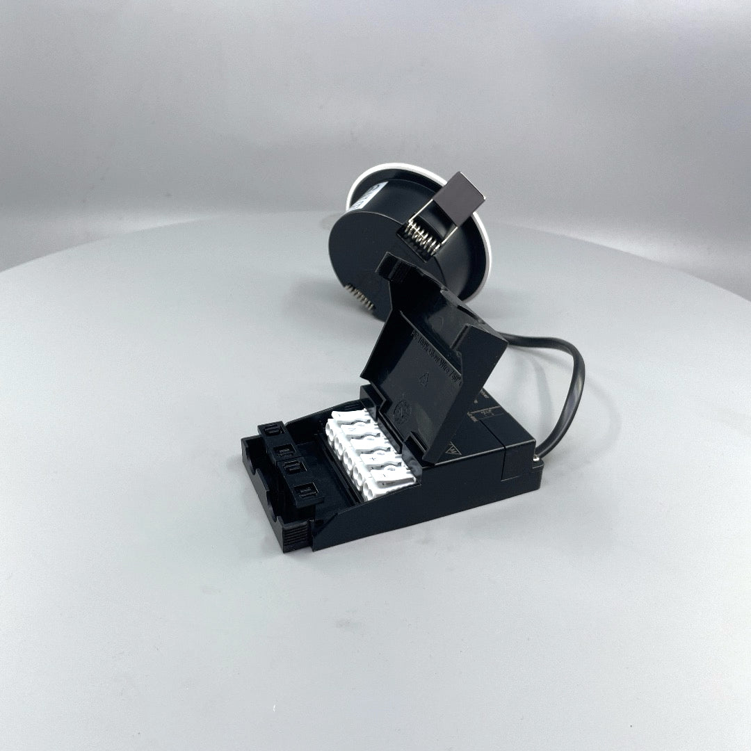 Daxtor EXO 30 Low Profile LED downlight 6W 3000K – mat hvid (360° frame 15)