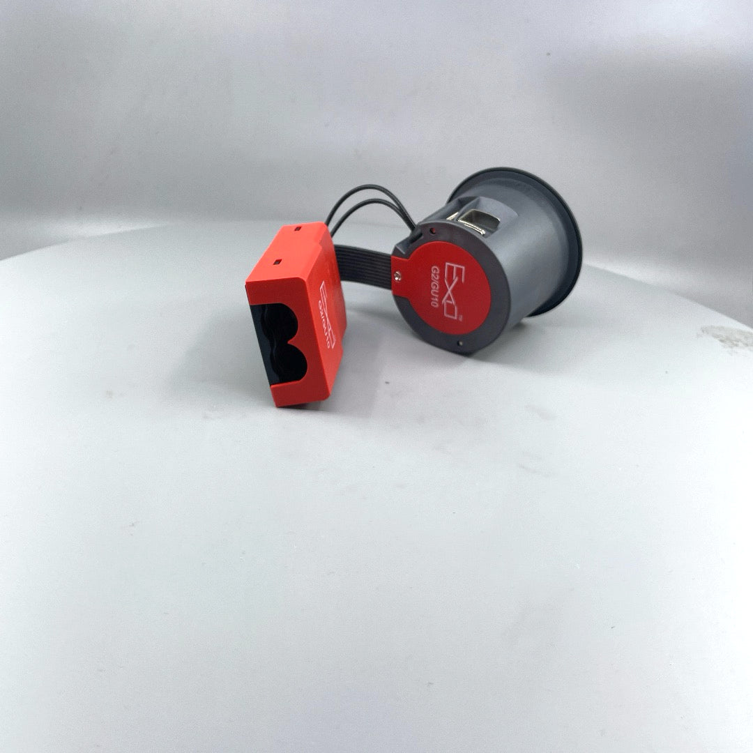 EXO 66 G2 Medium Profile GU10 SA-M-BL Ø88. IP21 (360° frame 15)
