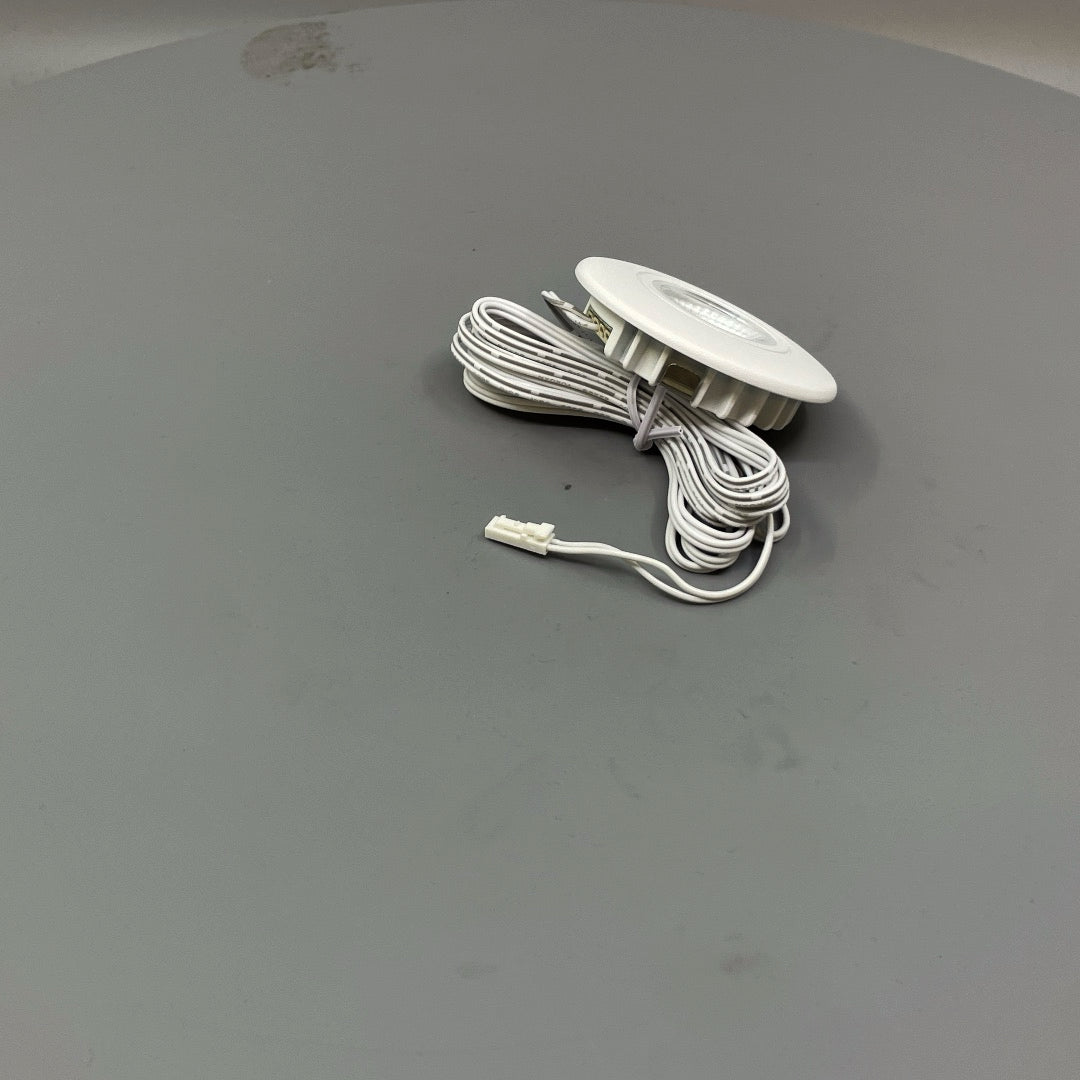 Daxtor Furniture DL 16 LED møbelspot 3W 2700K – mat hvid (360° frame 16)
