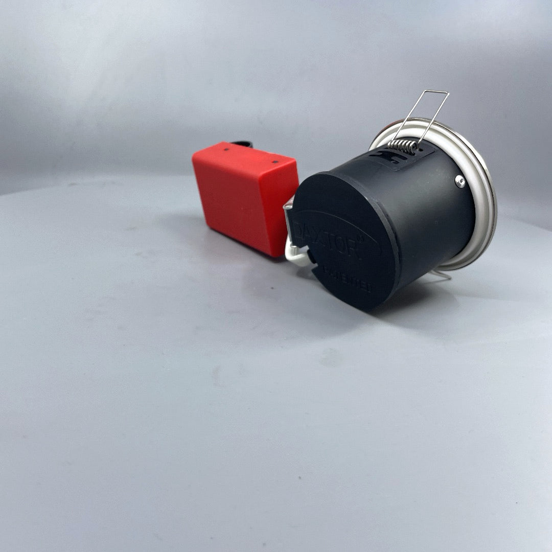 Daxtor Easy 2-Setup MR16 indbygningsspot Ø87 mm – børstet stål (360° frame 17)