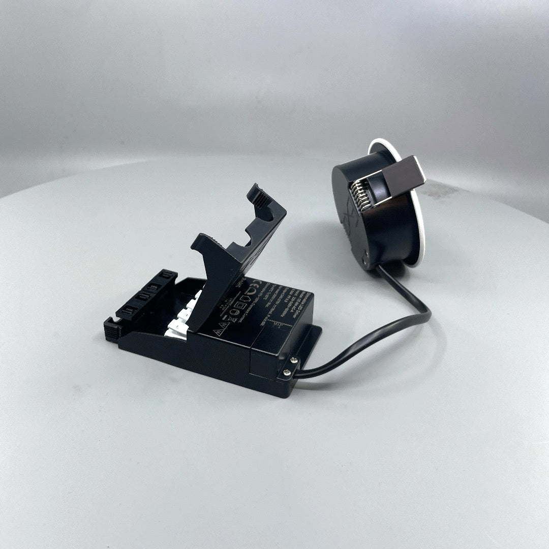 Daxtor EXO 30 Low Profile LED downlight 6W 3000K – mat hvid (360° frame 18)