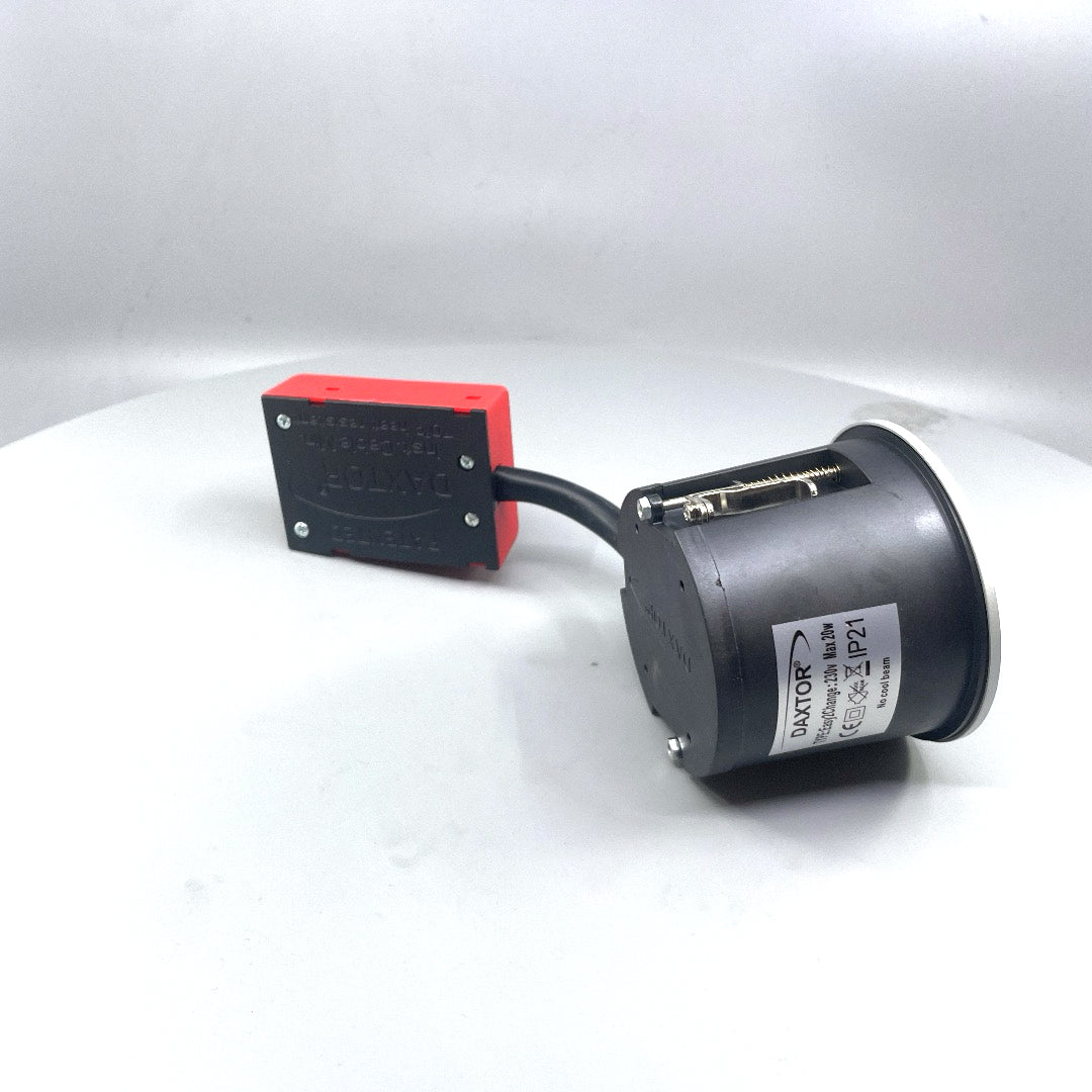 Daxtor Easy 2-Change GU10 downlight Ø87 mm – aluminium (360° frame 14)