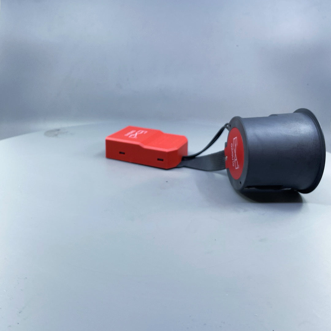DAXTOR EXO 66 GU10 indbygningsspot uden front – ekskl. lyskilde (360° frame 18)