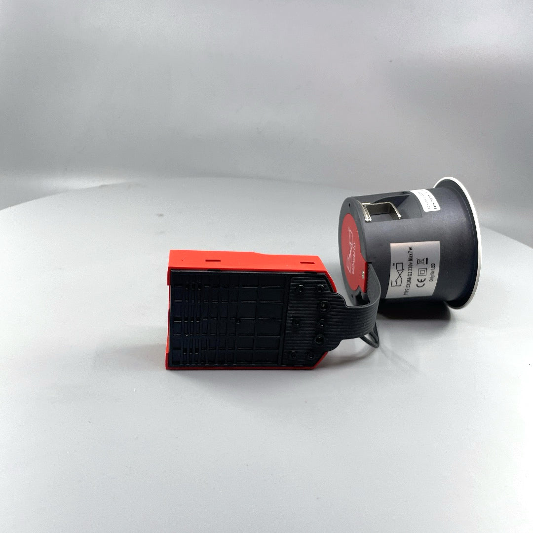 DAXTOR EXO 66 GU10 indbygningsspot uden front – ekskl. lyskilde (360° frame 19)