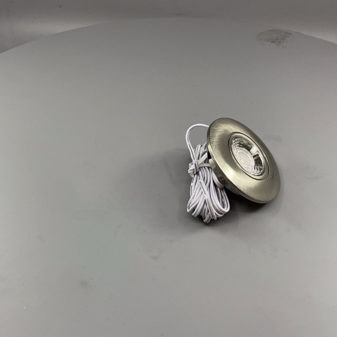 Daxtor Easy 2-Place 2 LED møbelspot 2700K - Satin nikkel (360° frame 19)