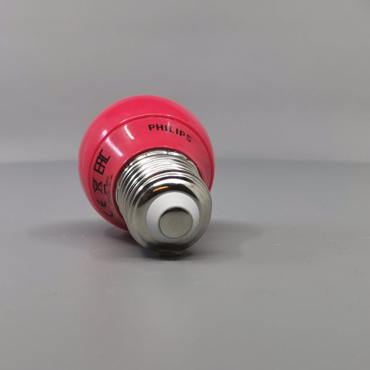 Philips LED Krone Kulørt 3,1W P45 E27 Rød (360° frame 6)