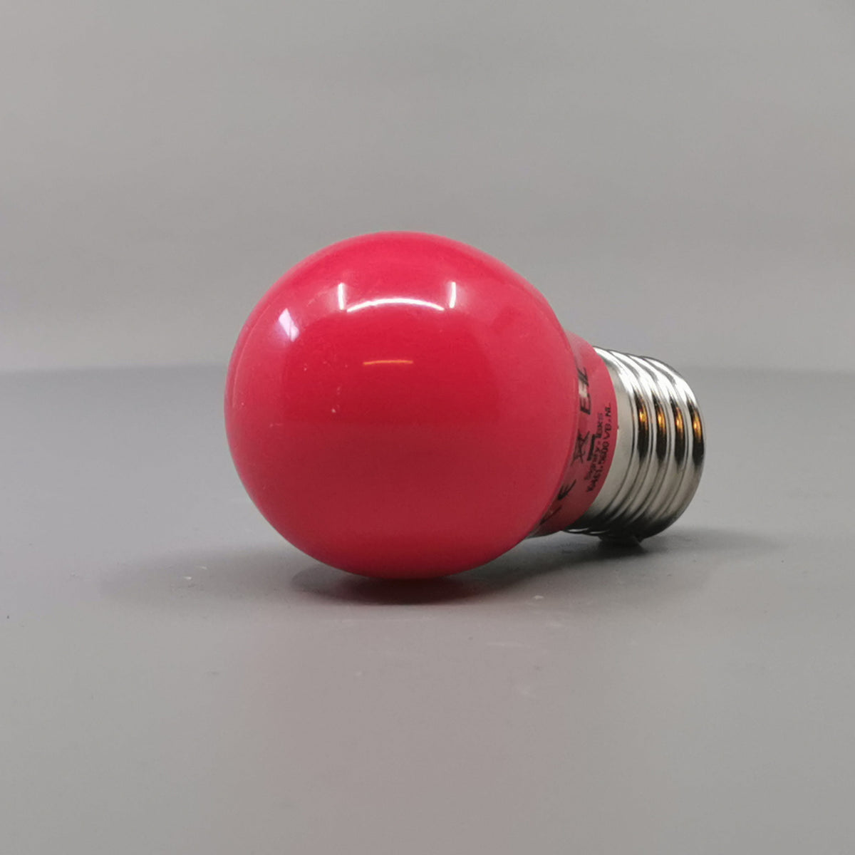 Philips LED Krone Kulørt 3,1W P45 E27 Rød (360° frame 22)