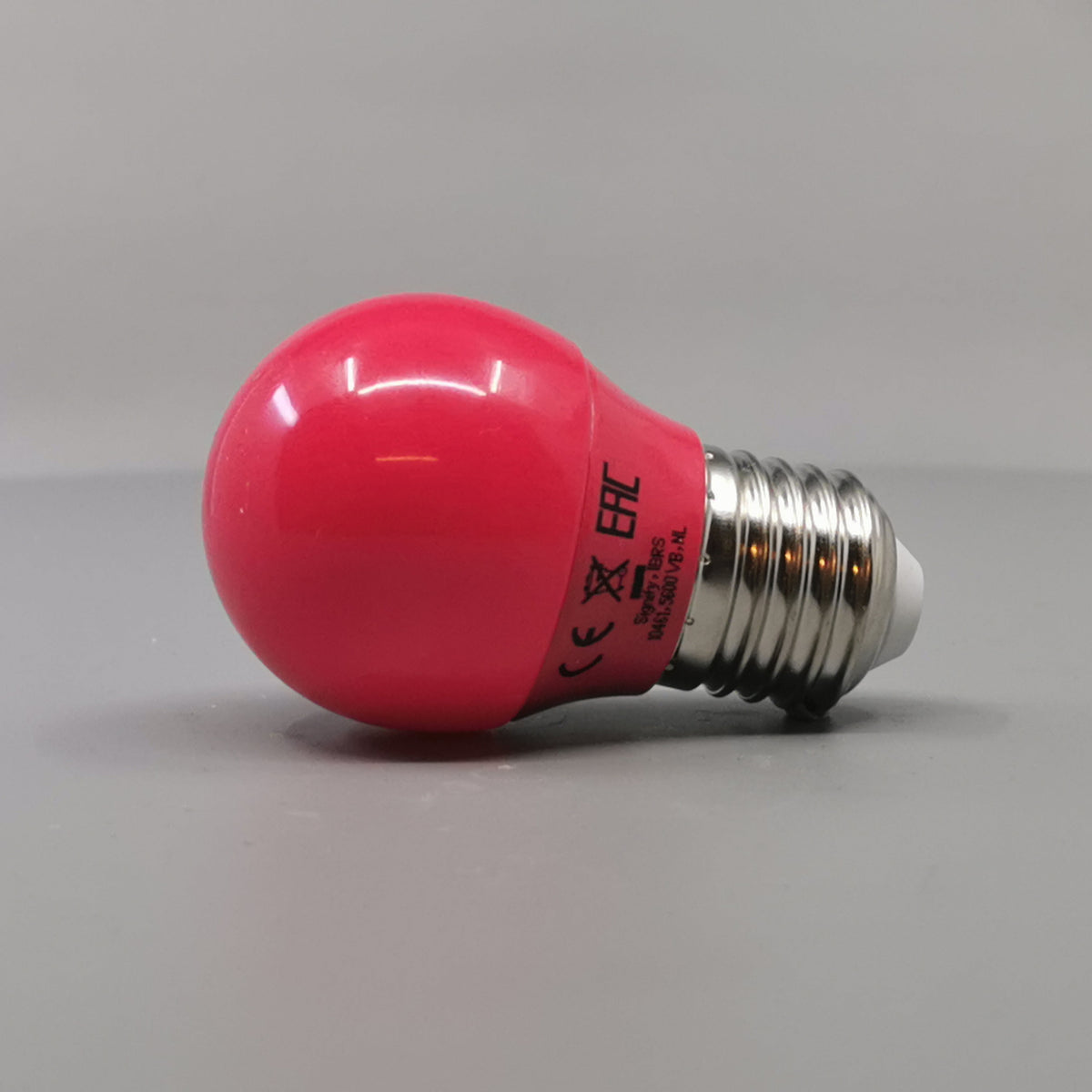 Philips LED Krone Kulørt 3,1W P45 E27 Rød (360° frame 24)