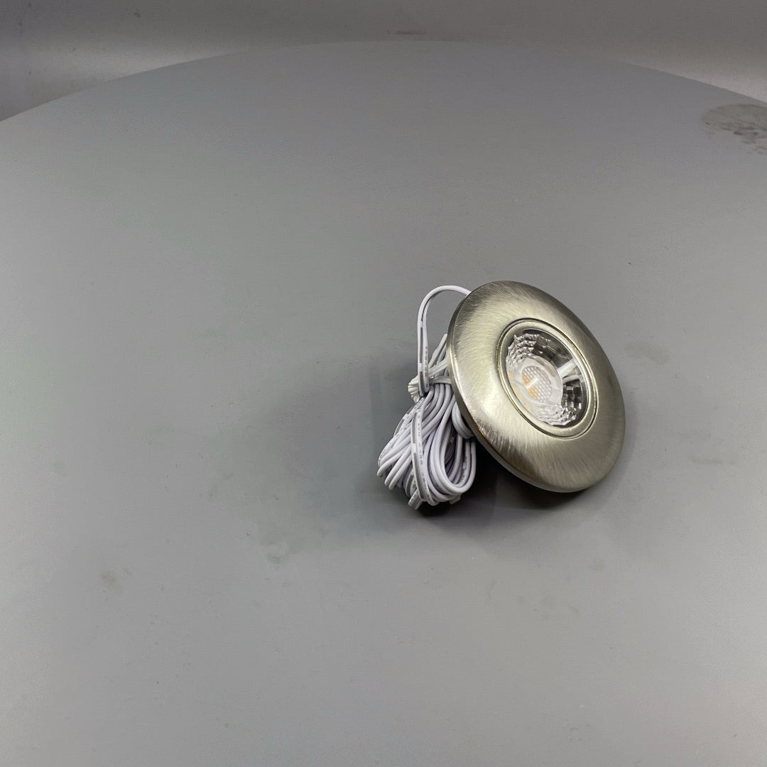 Daxtor Easy 2-Place 2 LED møbelspot 2700K - Satin nikkel (360° frame 20)