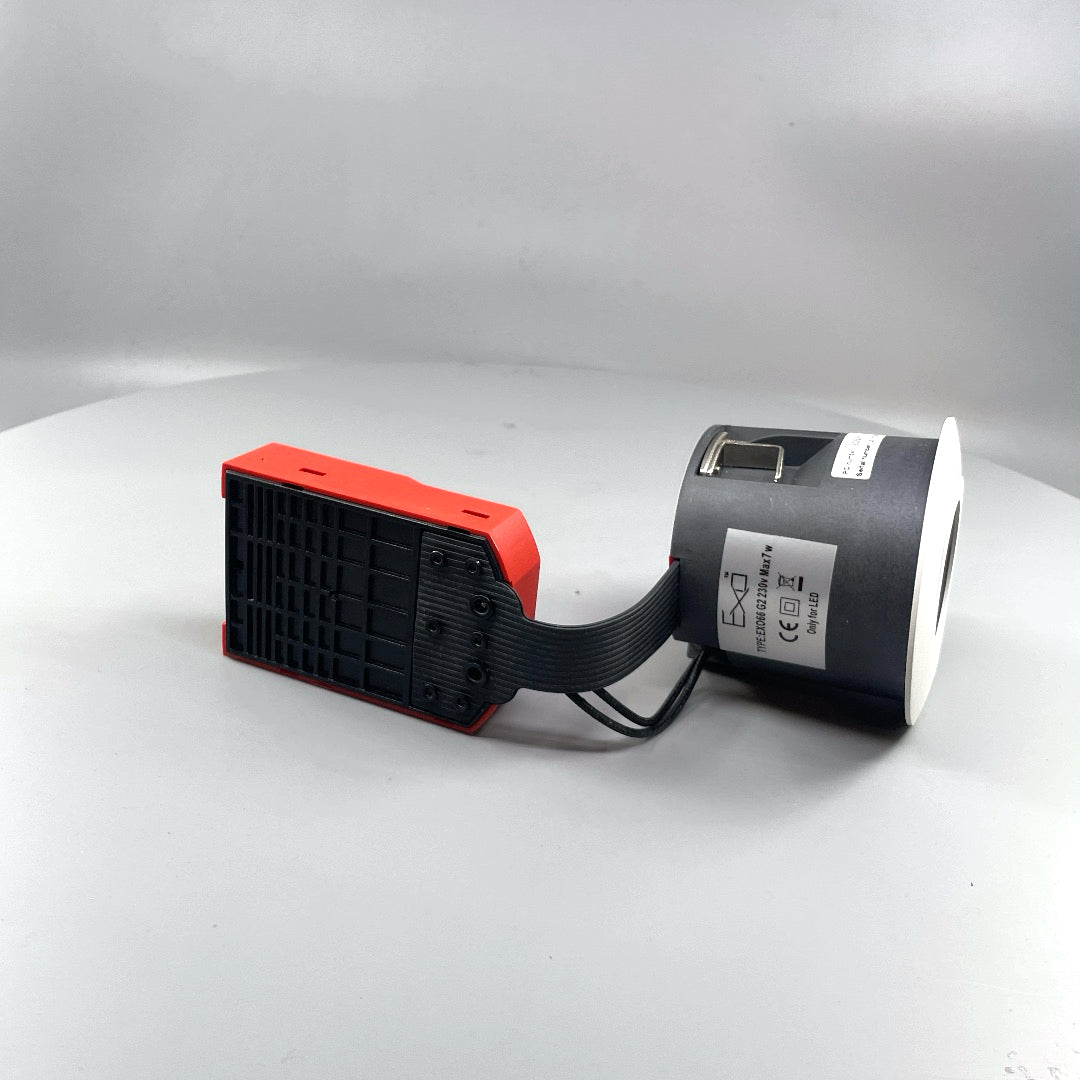 DAXTOR EXO 66 GU10 indbygningsspot uden front – ekskl. lyskilde (360° frame 21)