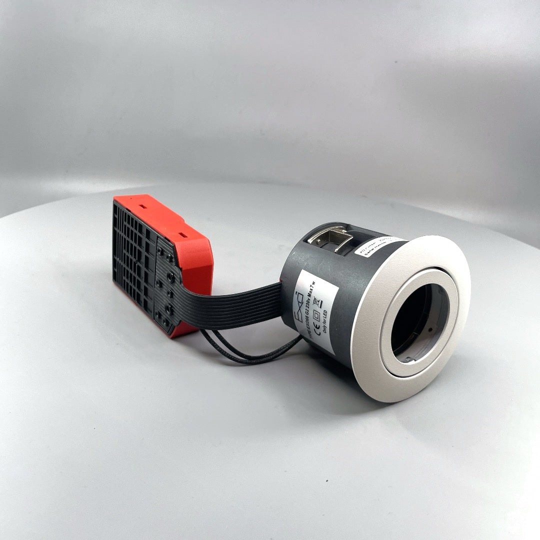 DAXTOR EXO 66 GU10 indbygningsspot uden front – ekskl. lyskilde (360° frame 23)