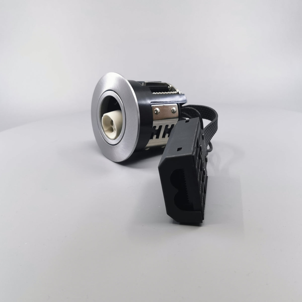 HiluX D10 indbygningsspot GU10 - børstet (360° frame 6)