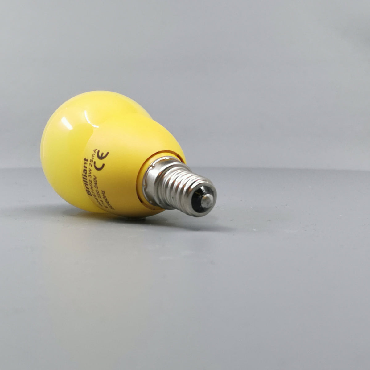 Kronepære LED 3W E14 Gul (360° frame 17)