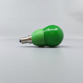 Kronepære LED 3W E14 Grøn