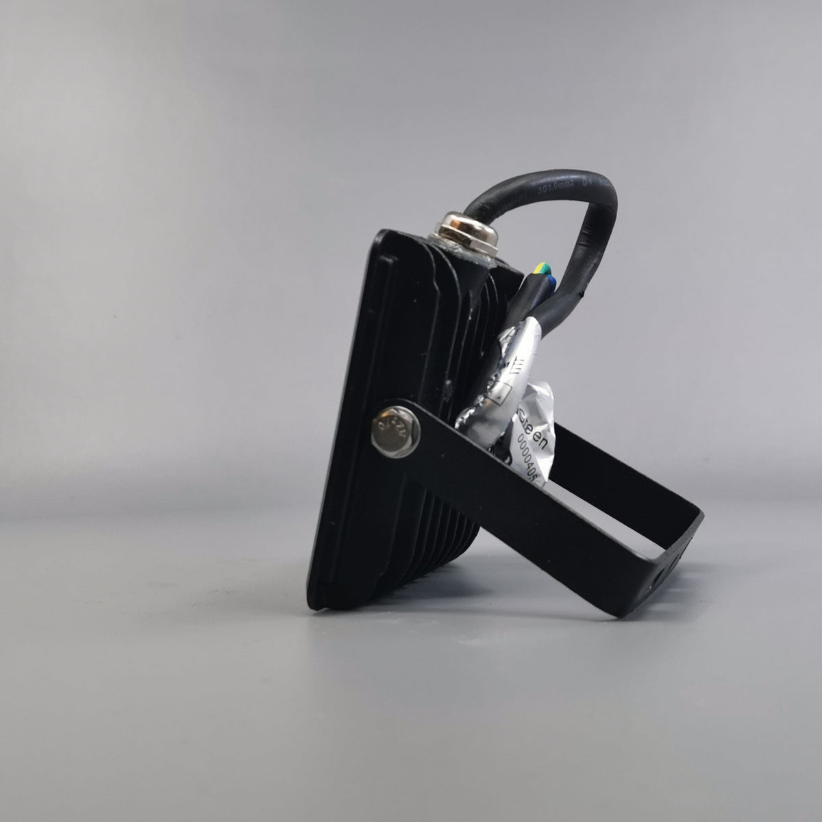 10W LED projektør 3000K 850Lm sort (360° frame 8)