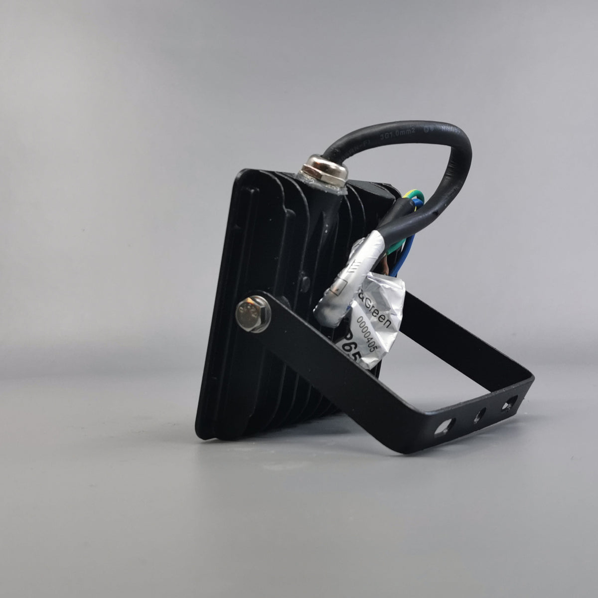 10W LED projektør 3000K 850Lm sort (360° frame 9)
